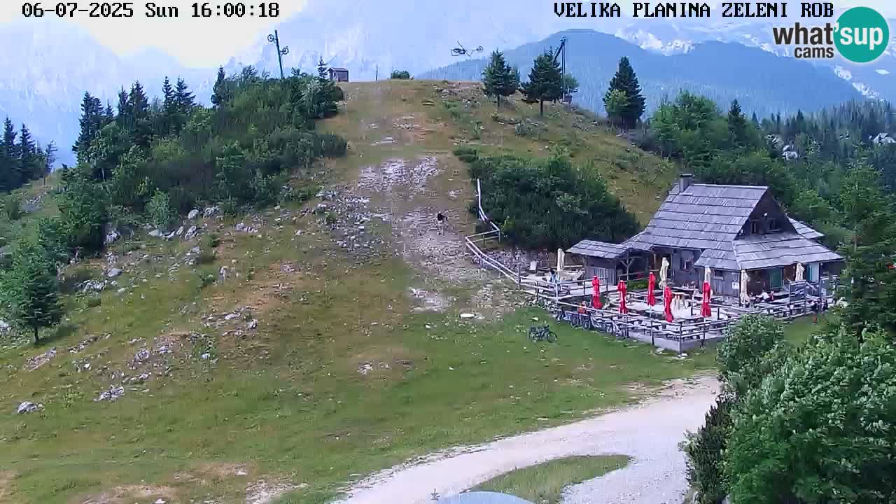 Cámara web en tiempo real Velika Planina