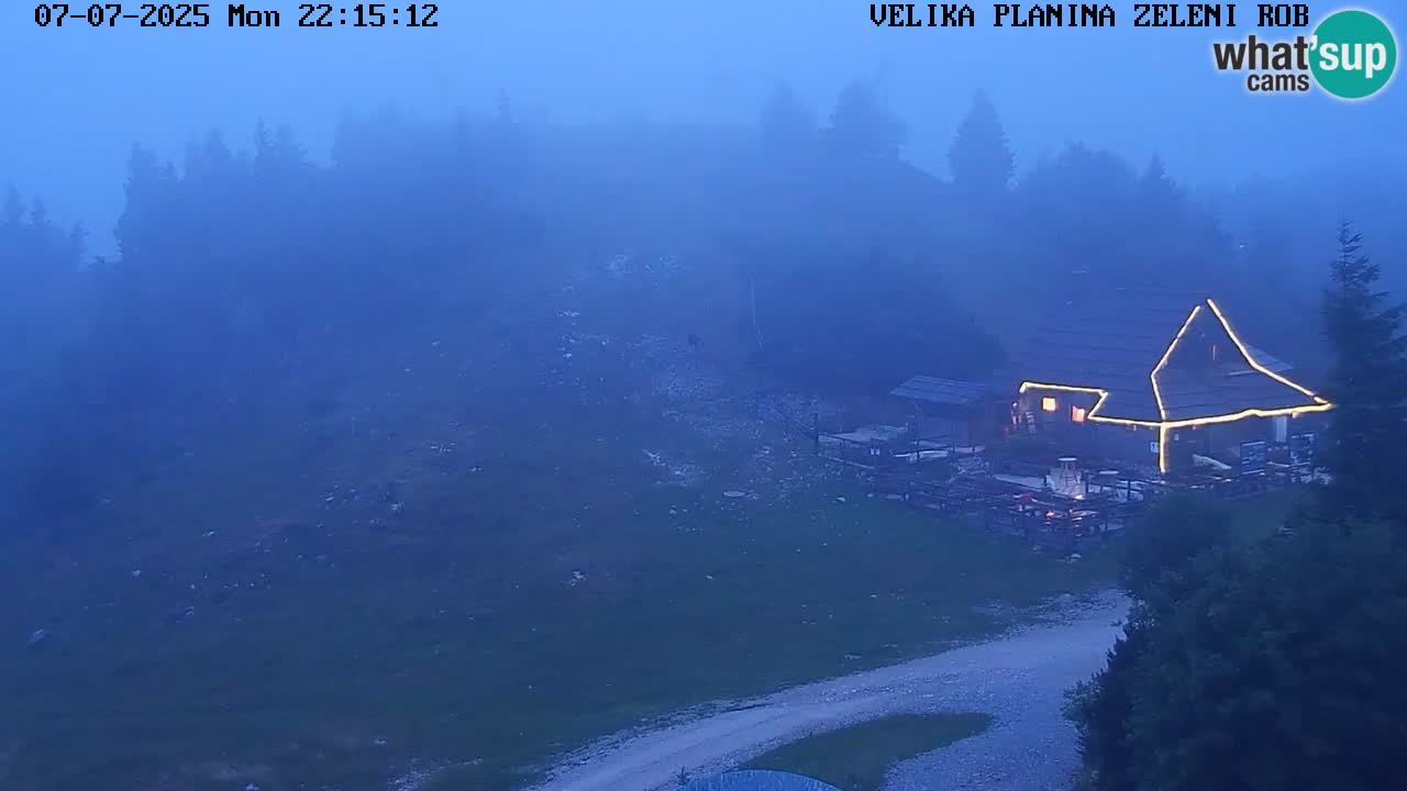Cámara web en tiempo real Velika Planina