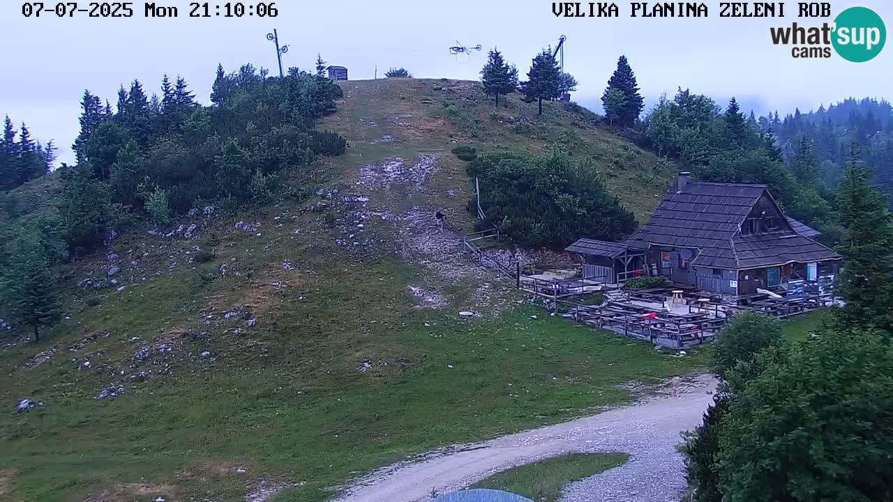 Cámara web en tiempo real Velika Planina