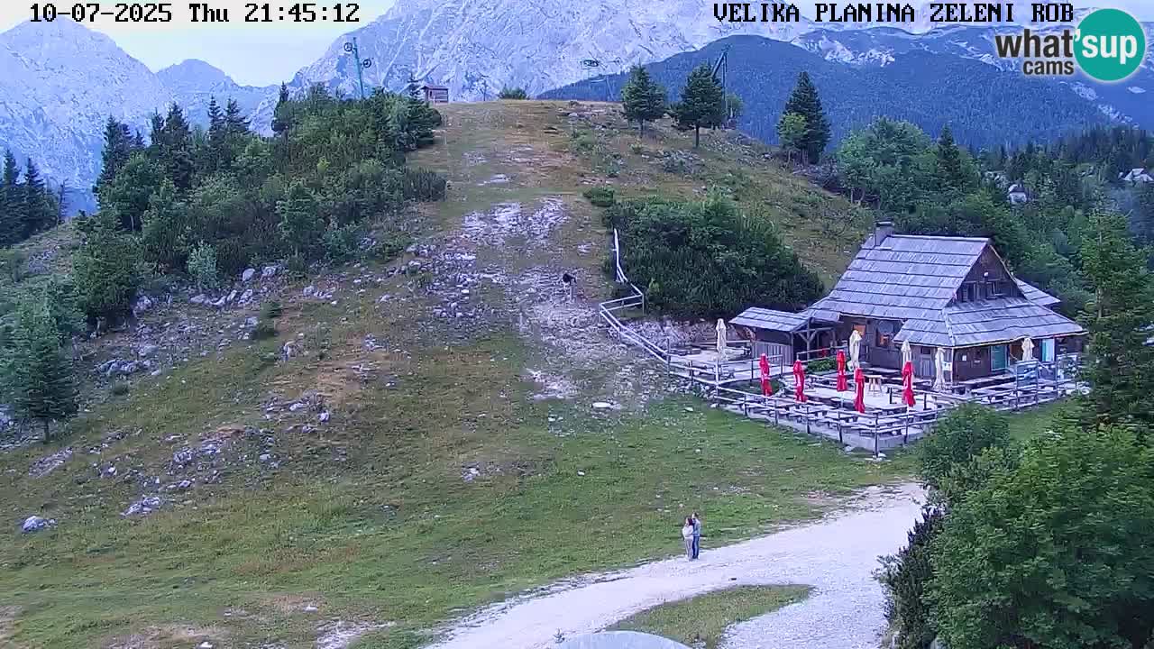 Zeleni Rob – Webcam live | Velika Planina