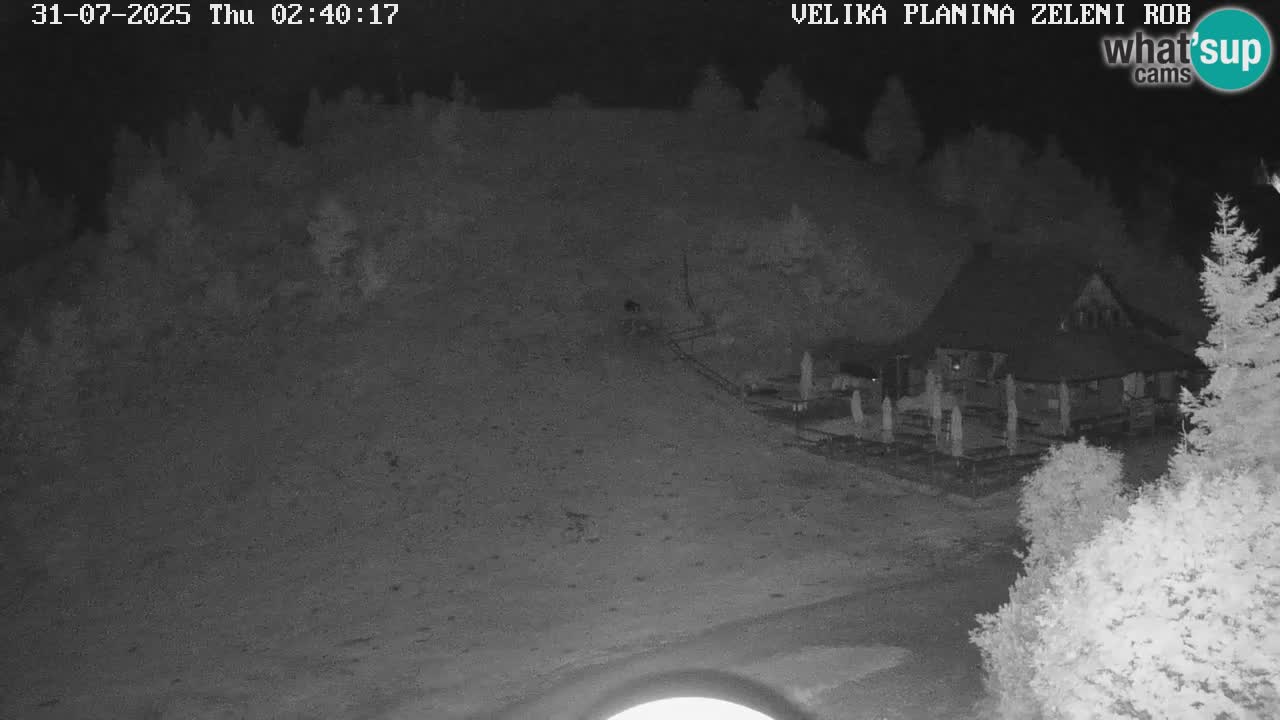 Zeleni Rob – Webcam live | Velika Planina