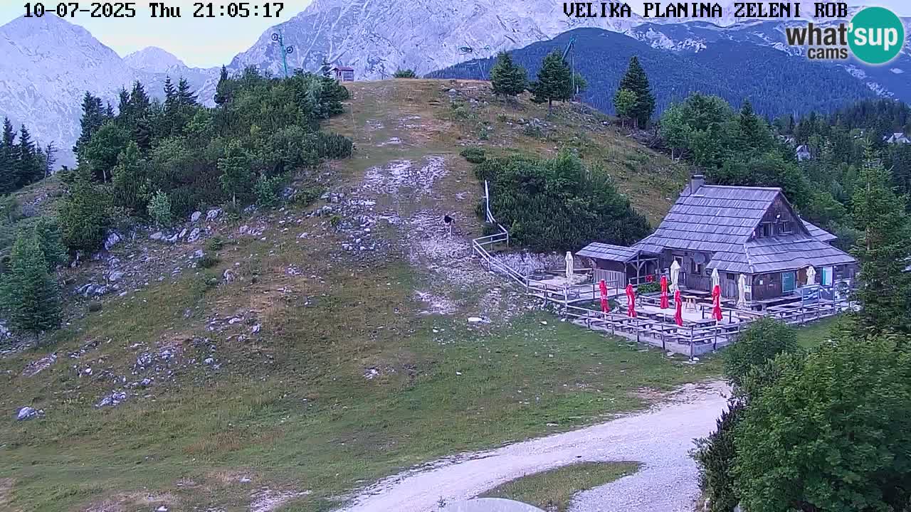 Kamera v živo Velika Planina