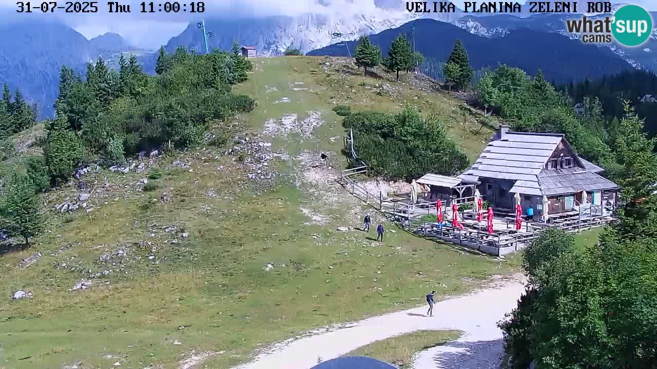 Kamera v živo Velika Planina