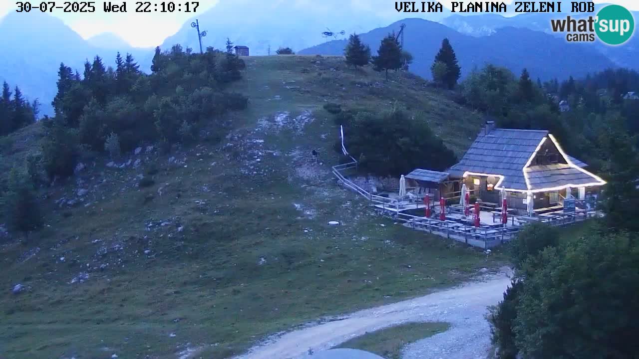 Zeleni Rob | Webcam live Velika Planina