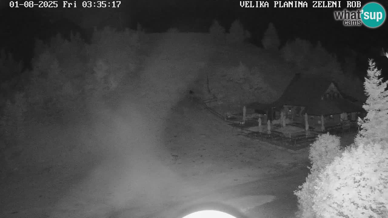 Cámara web en tiempo real Velika Planina