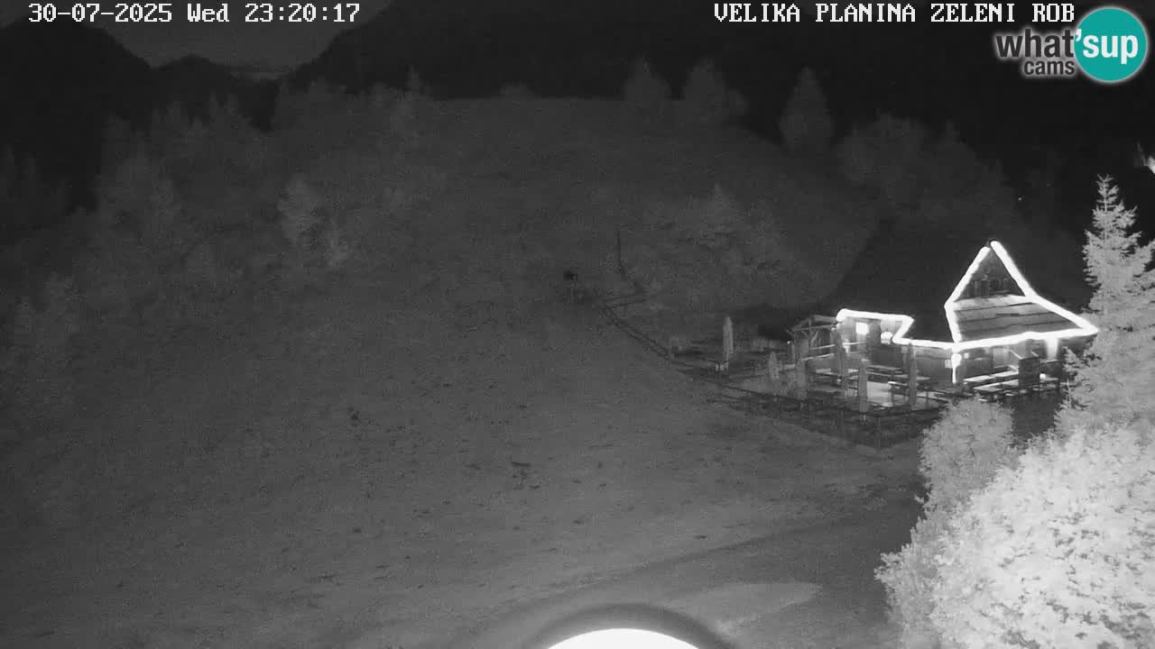 Zeleni Rob | Web kamera Velika Planina