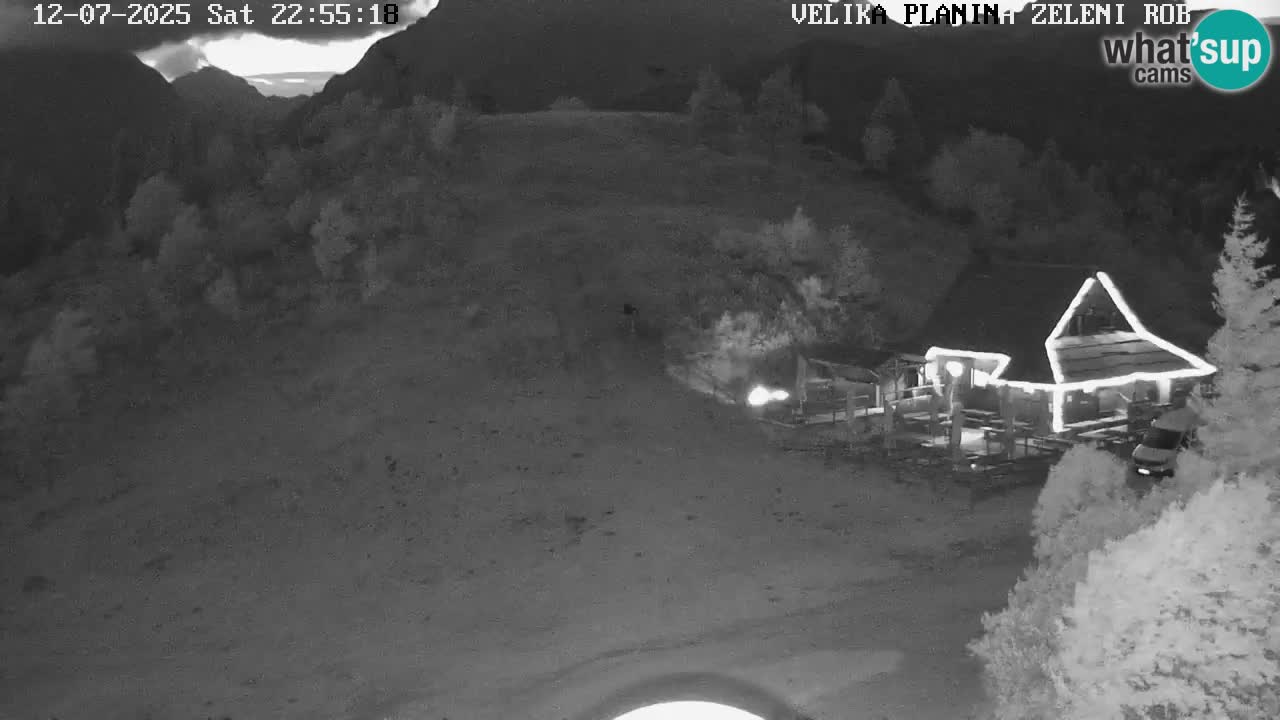 Zeleni Rob – Webcam live | Velika Planina