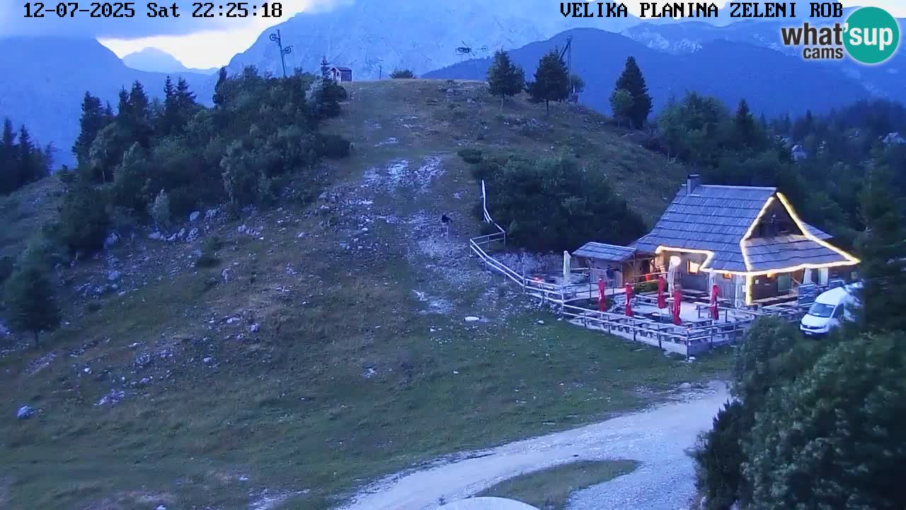 Zeleni Rob – Webcam live | Velika Planina