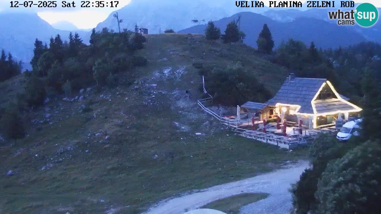 Zeleni Rob – Webcam live | Velika Planina