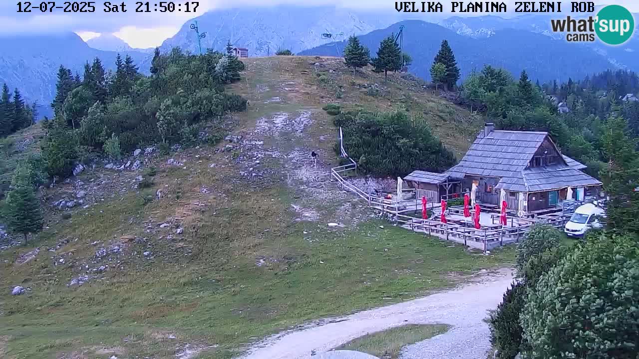 Zeleni Rob – Webcam live | Velika Planina