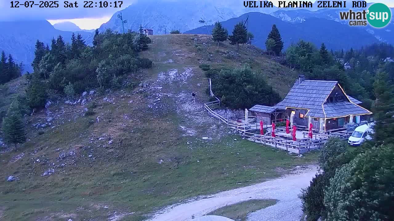Zeleni Rob – Webcam live | Velika Planina