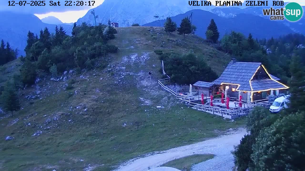 Zeleni Rob – Webcam live | Velika Planina