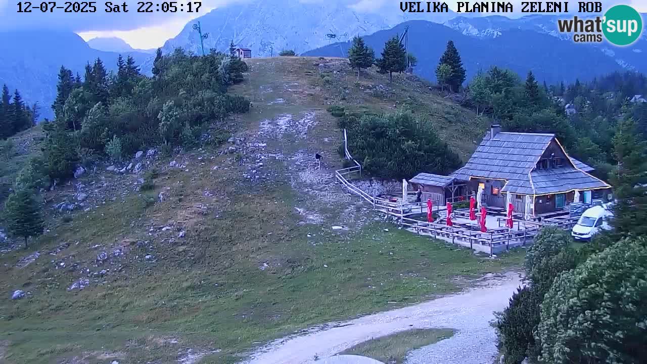 Kamera v živo Velika Planina