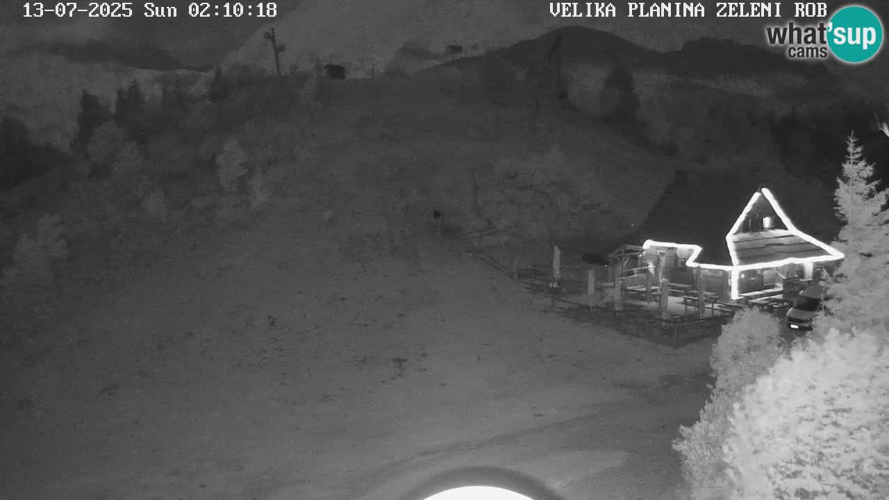 Zeleni Rob – Webcam live | Velika Planina