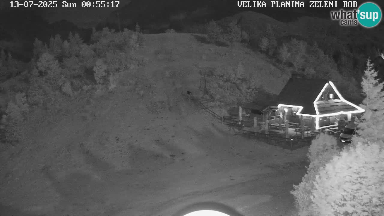 Zeleni Rob | Web kamera Velika Planina