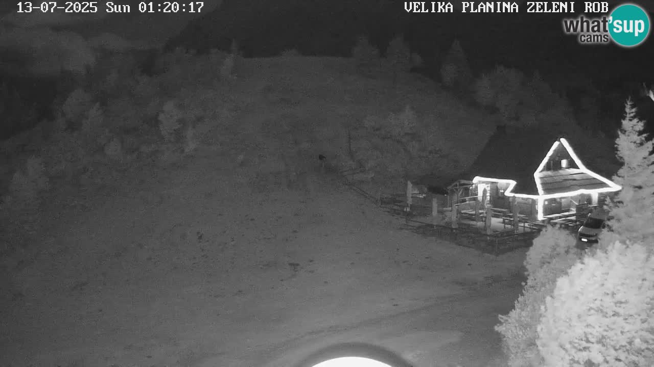 Zeleni Rob – Webcam live | Velika Planina