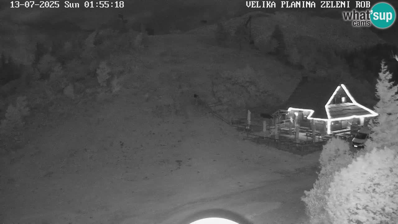 Zeleni Rob – Webcam live | Velika Planina
