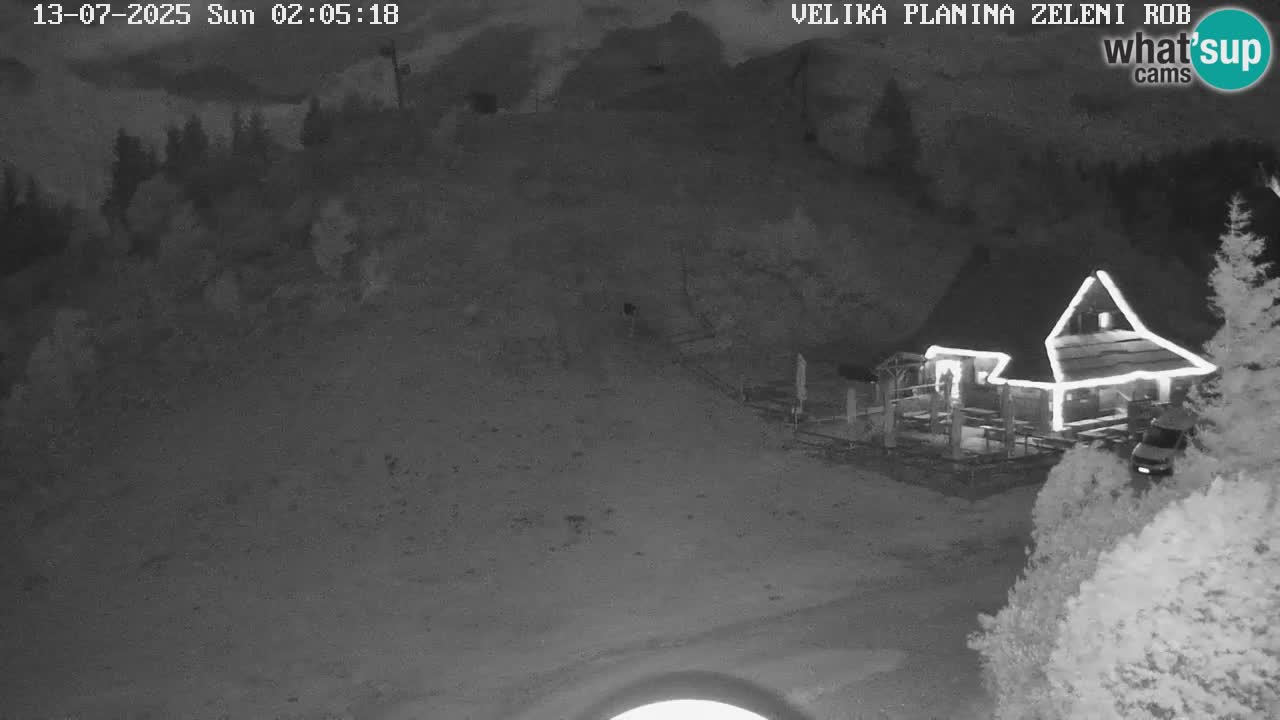 Zeleni Rob | Web kamera Velika Planina