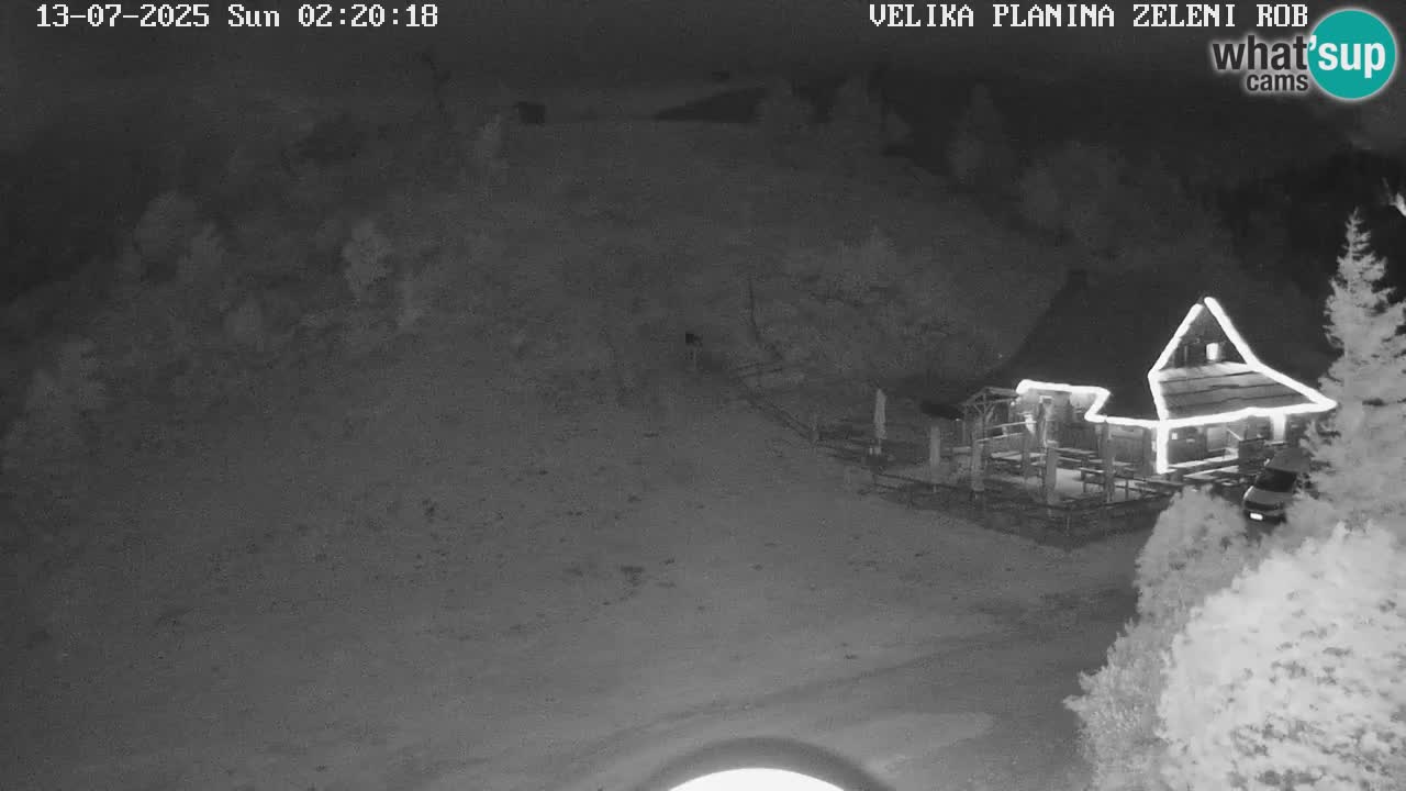 Zeleni Rob – Webcam live | Velika Planina