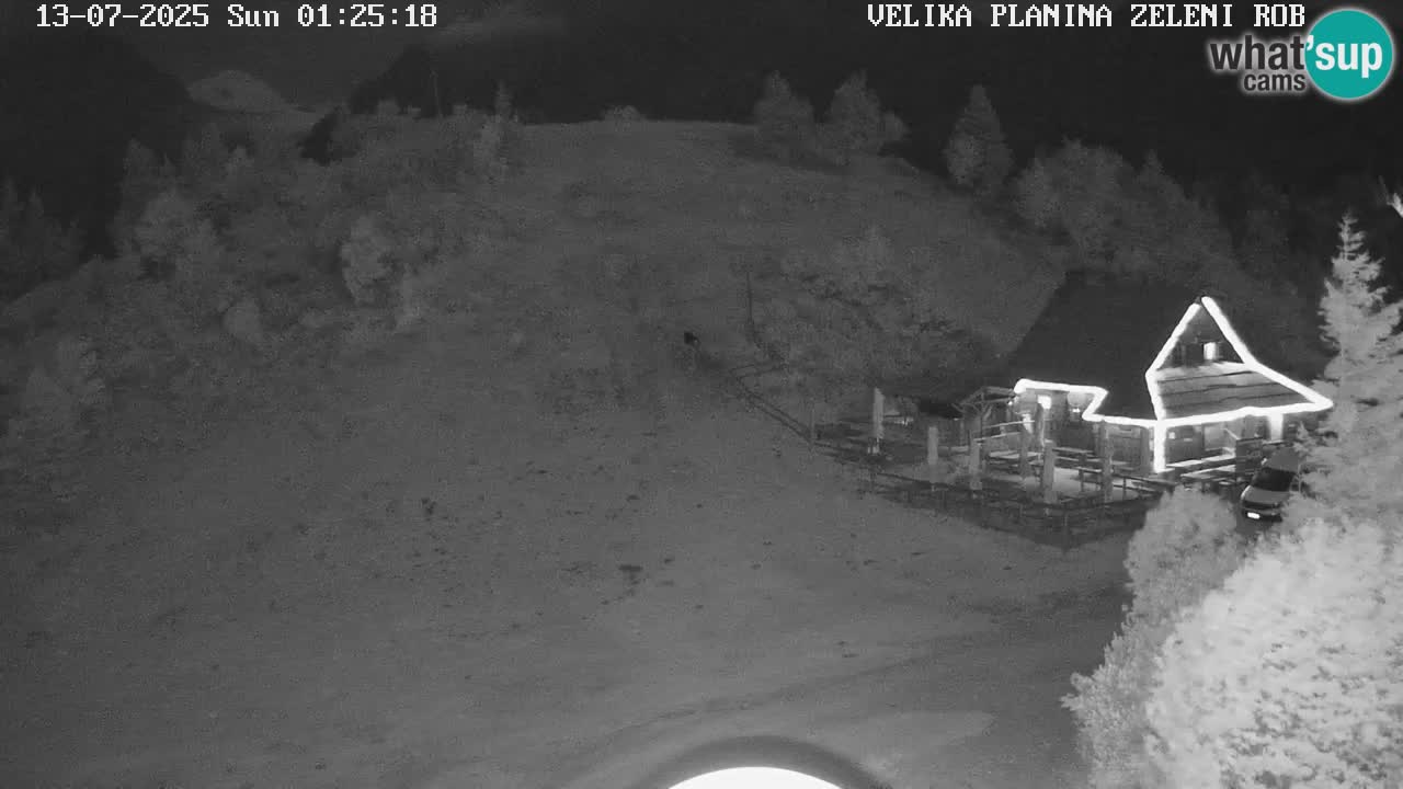 Zeleni Rob – Webcam live | Velika Planina