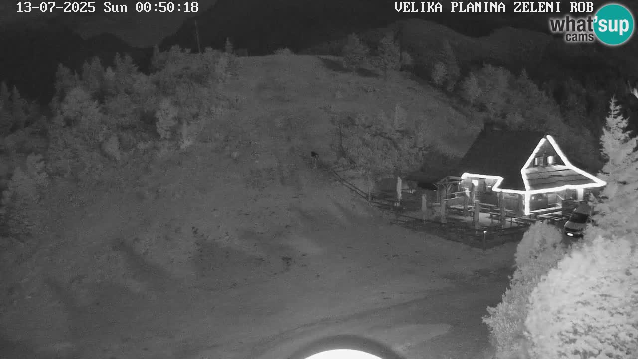 Zeleni Rob – Webcam live | Velika Planina