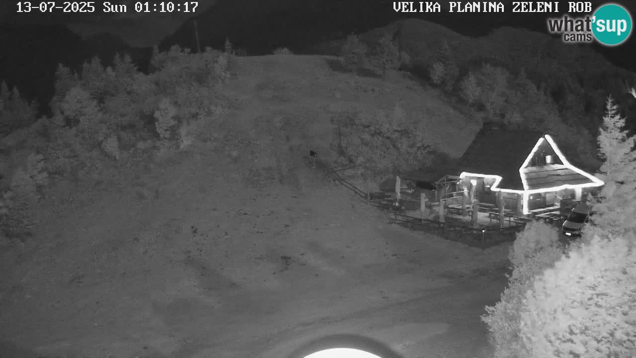 Zeleni Rob | Webcam live Velika Planina