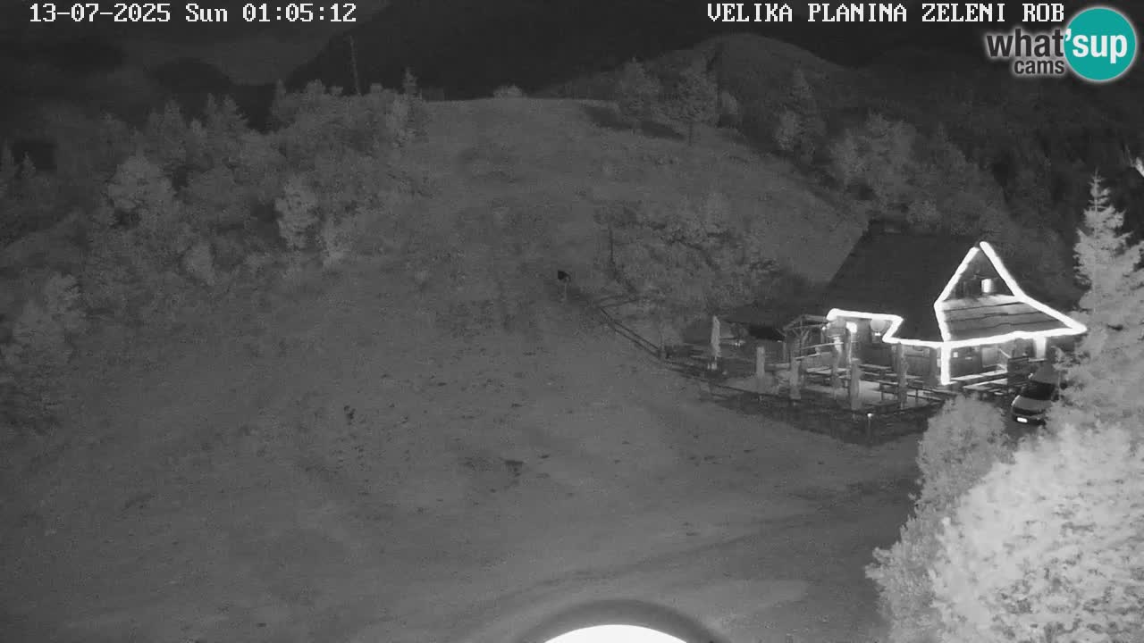 Zeleni Rob – Webcam live | Velika Planina