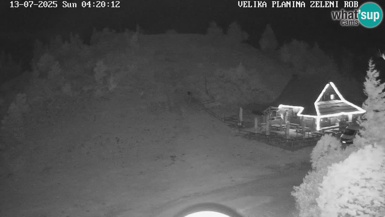 Zeleni Rob – Webcam live | Velika Planina