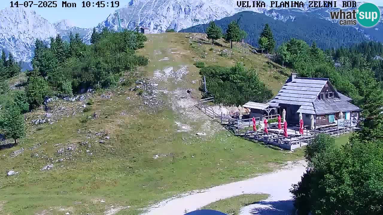 Kamera v živo Velika Planina