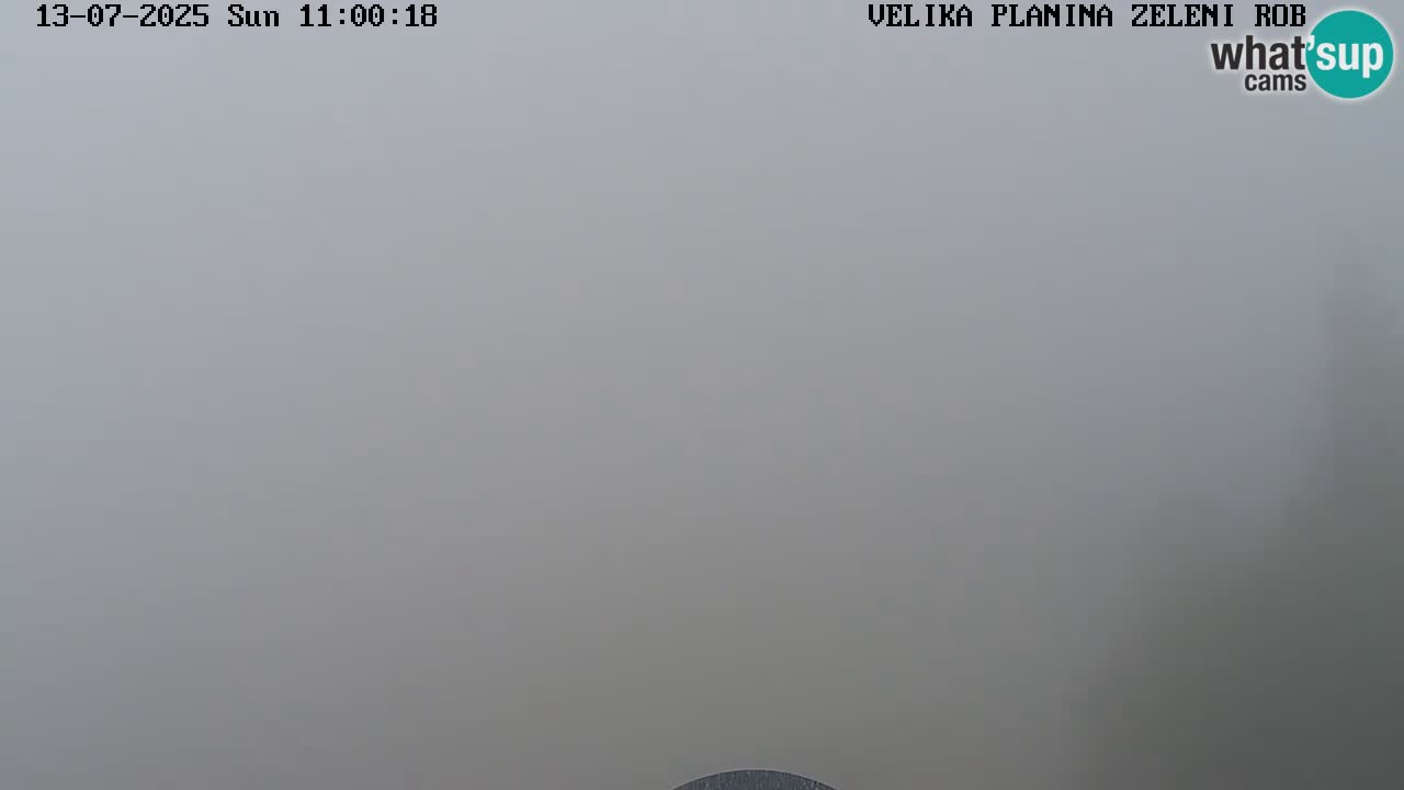 Zeleni Rob | Webcam live Velika Planina