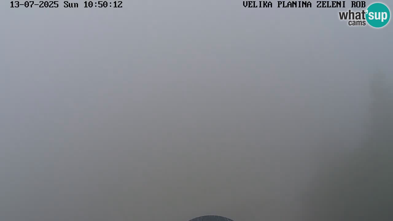 Zeleni Rob | Webcam en vivo Velika Planina