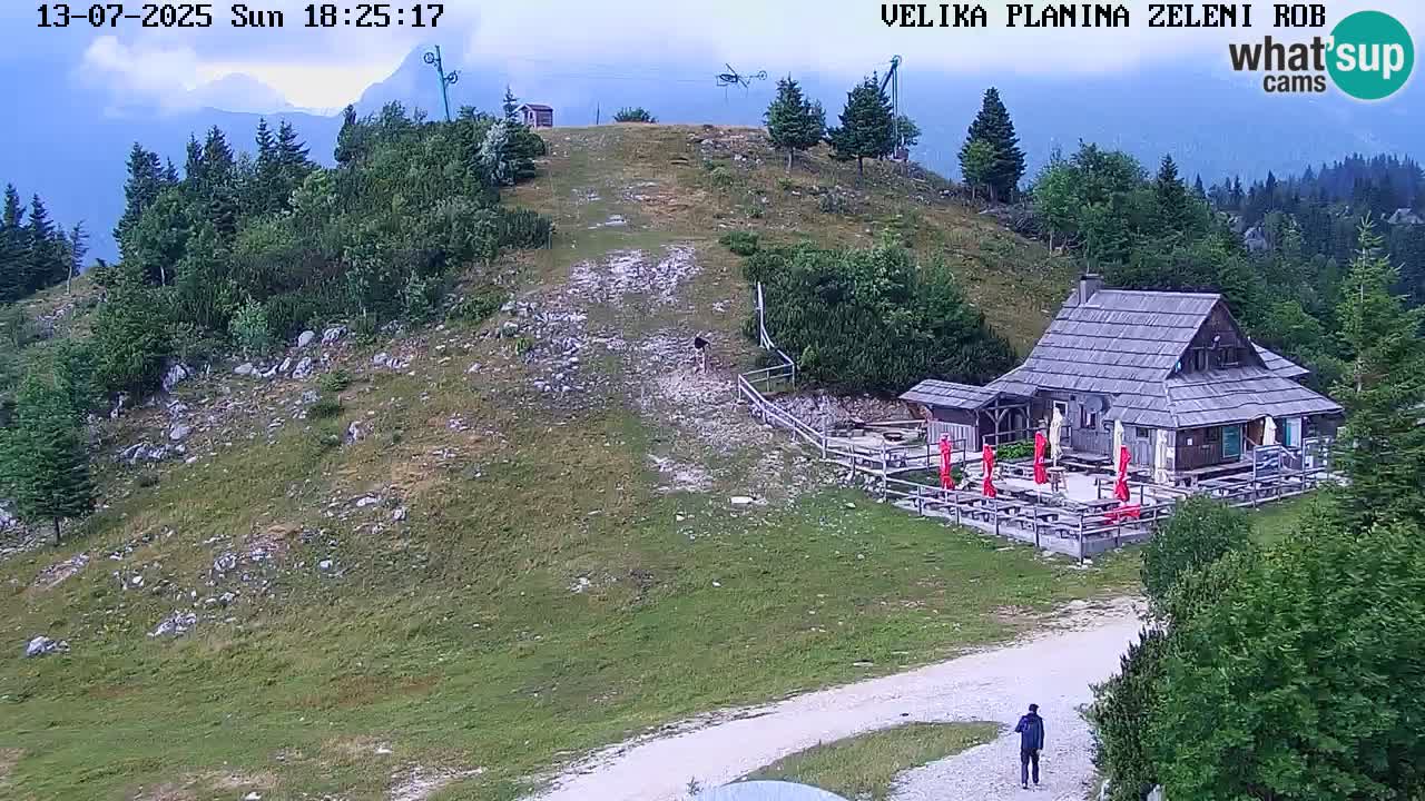 Zeleni Rob – Webcam live | Velika Planina