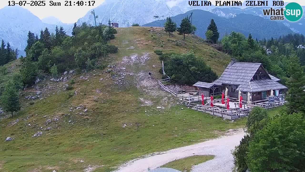 Zeleni Rob | Web kamera Velika Planina