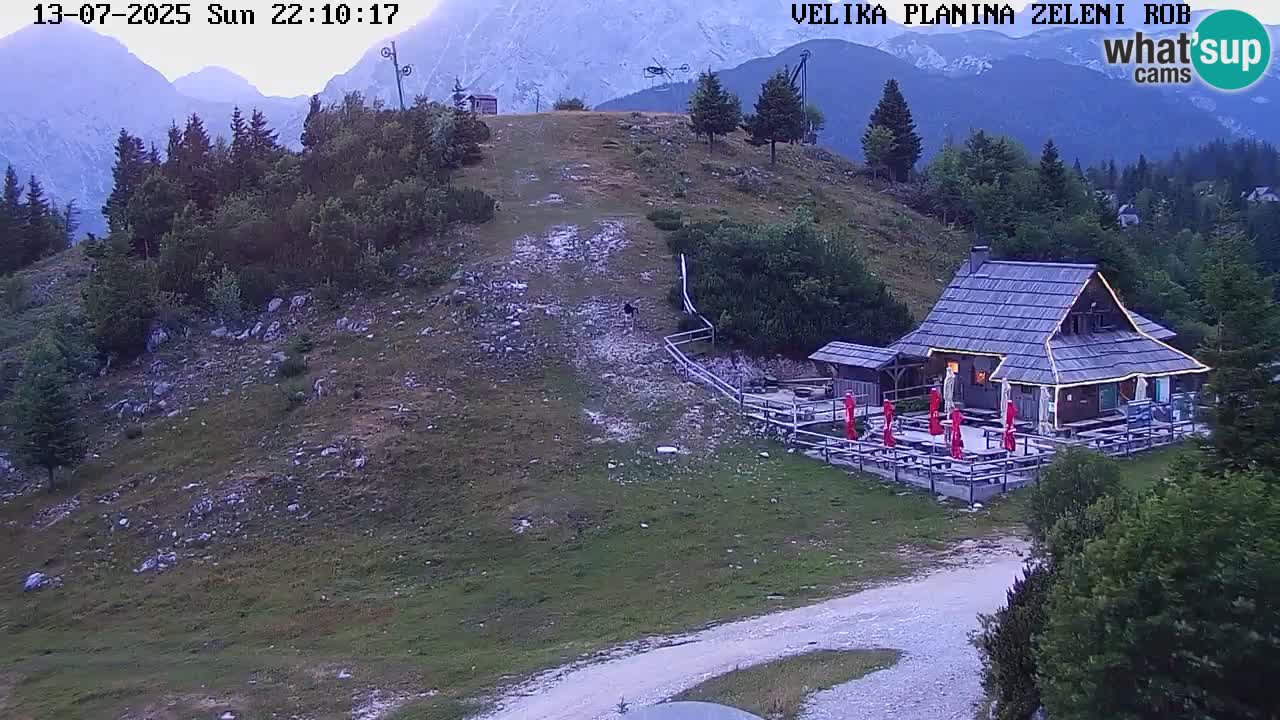 Zeleni Rob | Webcam live Velika Planina