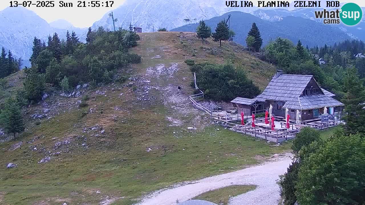 Cámara web en tiempo real Velika Planina