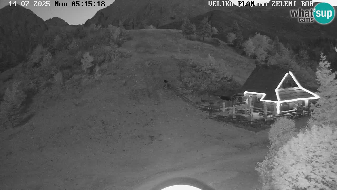 Zeleni Rob | Webcam live Velika Planina