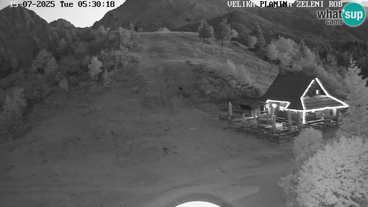 Zeleni Rob – Webcam live | Velika Planina