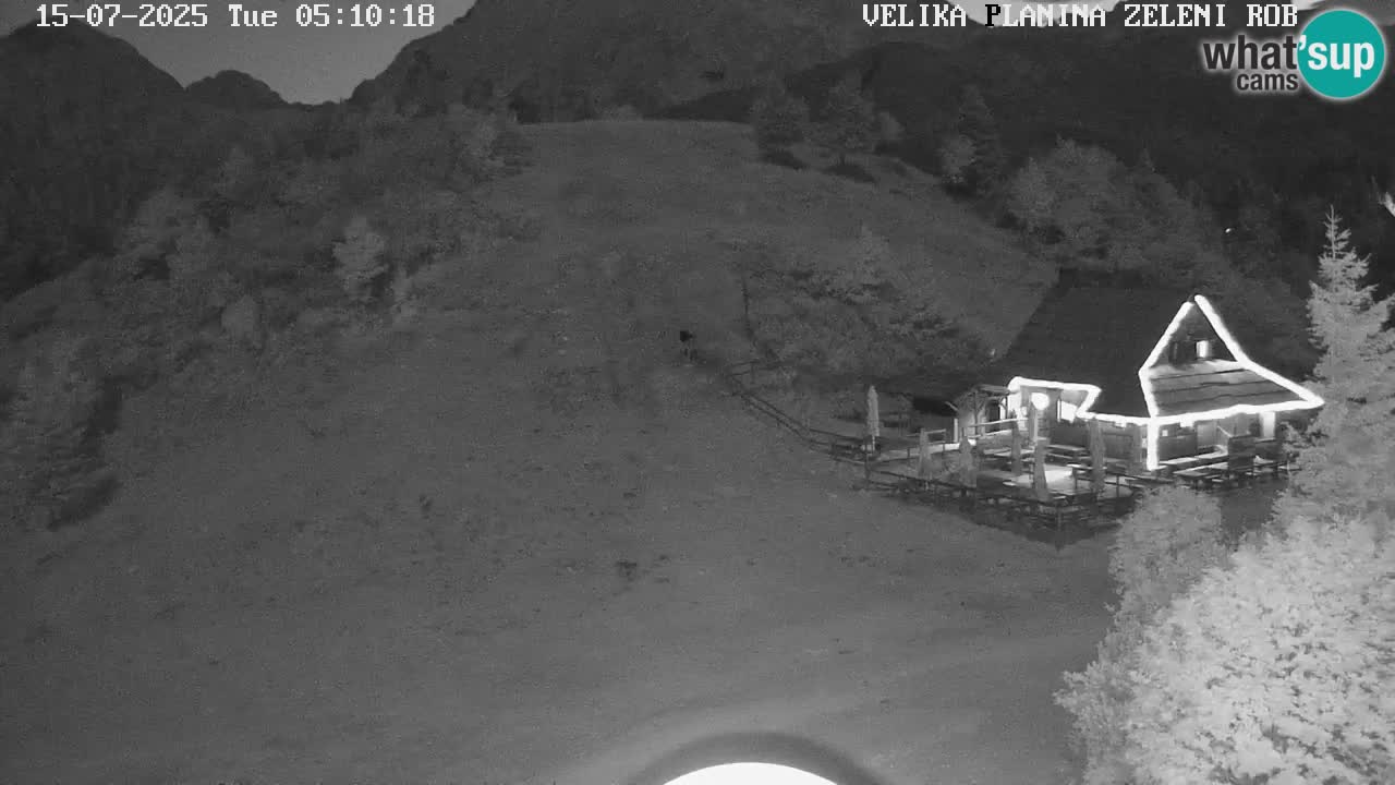 Cámara web en tiempo real Velika Planina