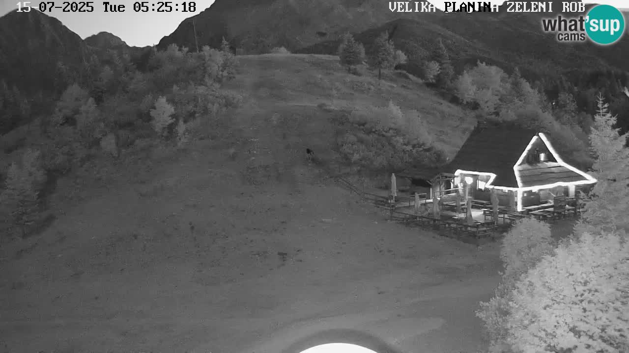 Cámara web en tiempo real Velika Planina