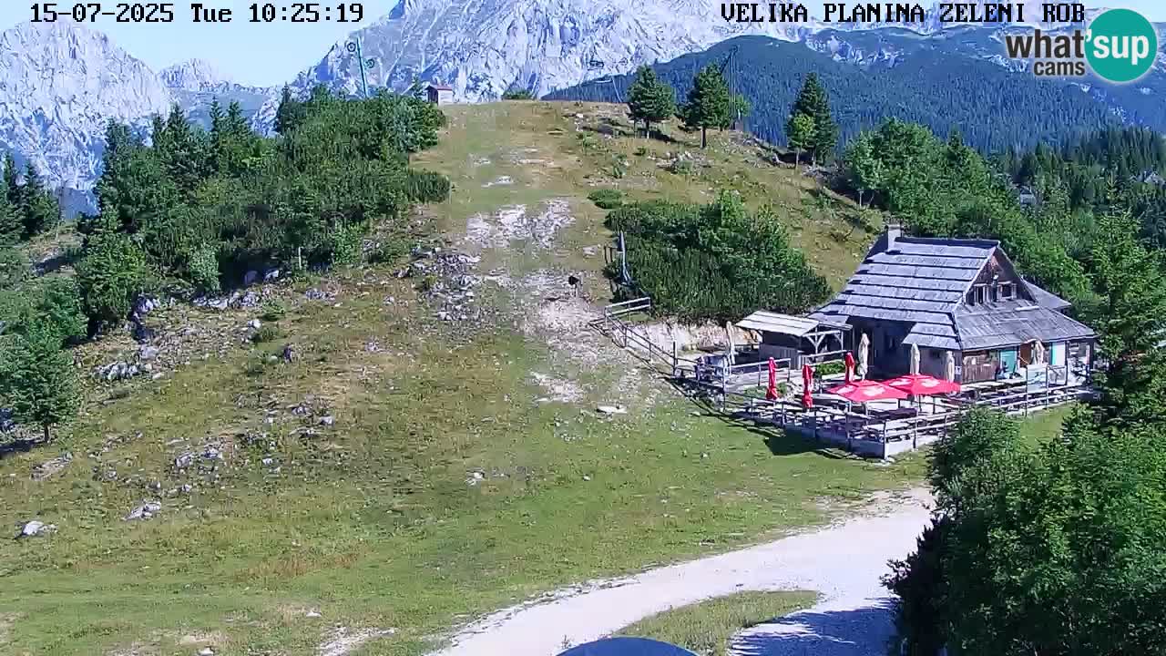 Webcam Live Velika Planina