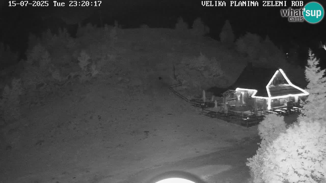Zeleni Rob – Webcam live | Velika Planina