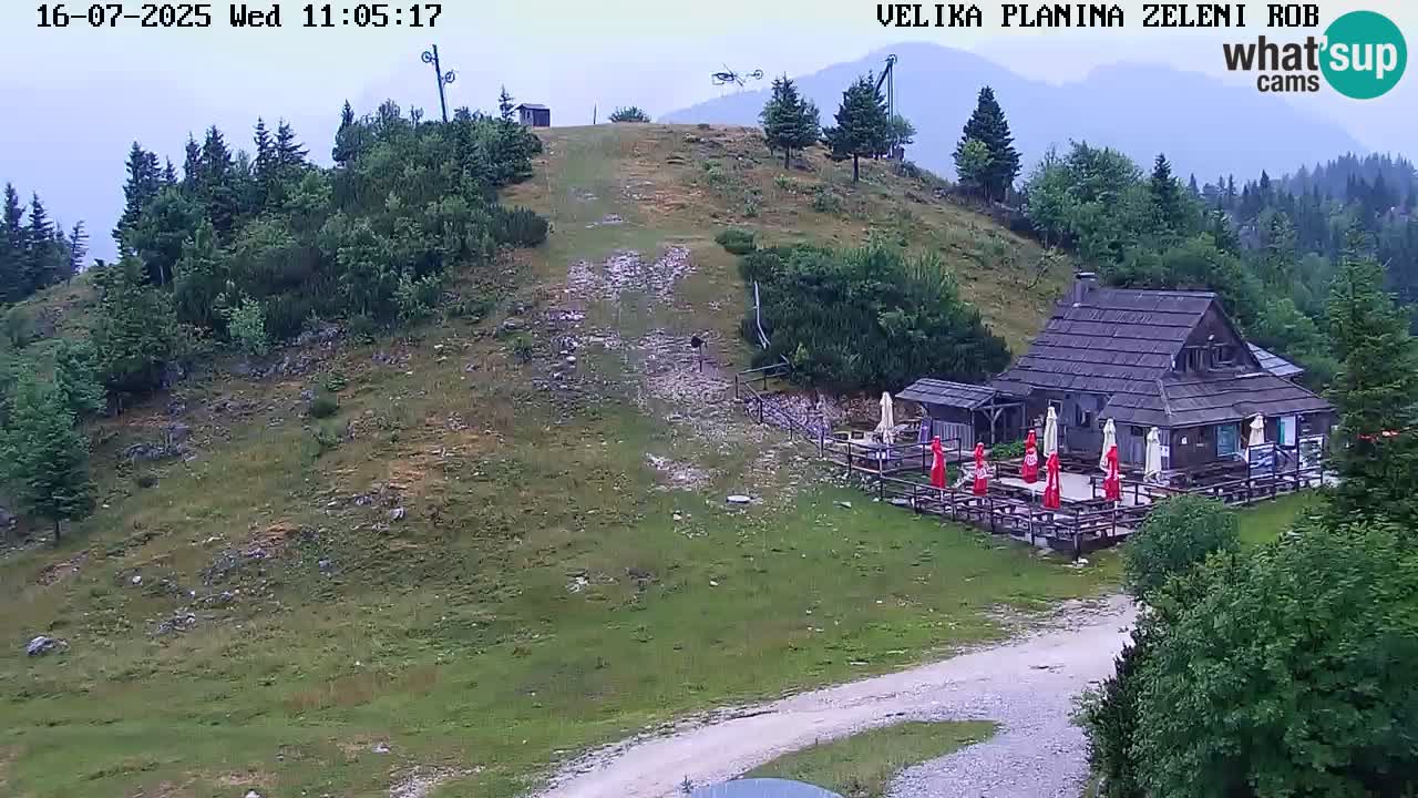 Zeleni Rob – Webcam live | Velika Planina