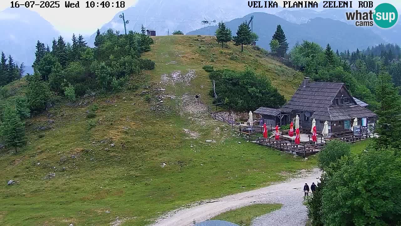 Cámara web en tiempo real Velika Planina