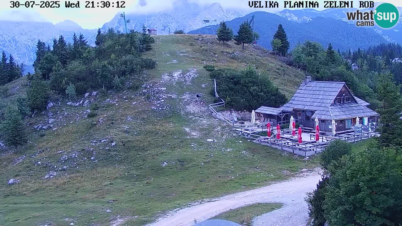 Zeleni Rob – Webcam live | Velika Planina