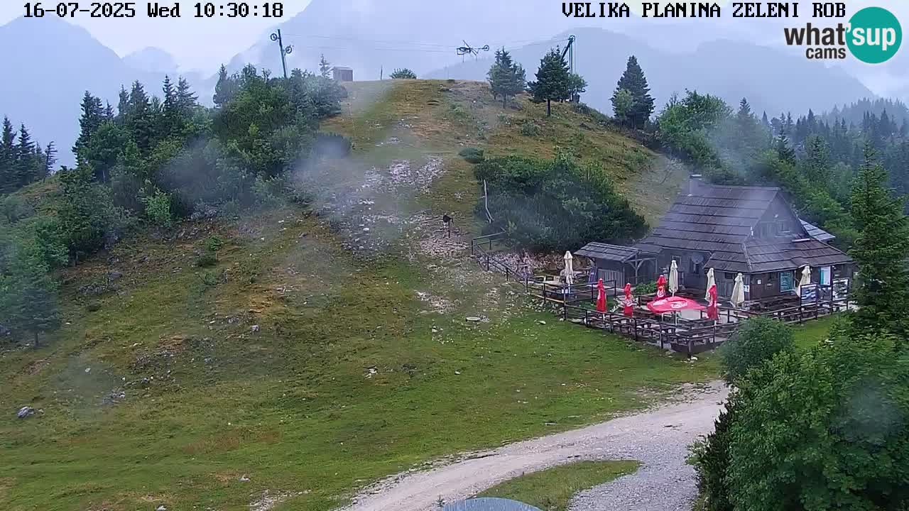 Zeleni Rob | Webcam live Velika Planina