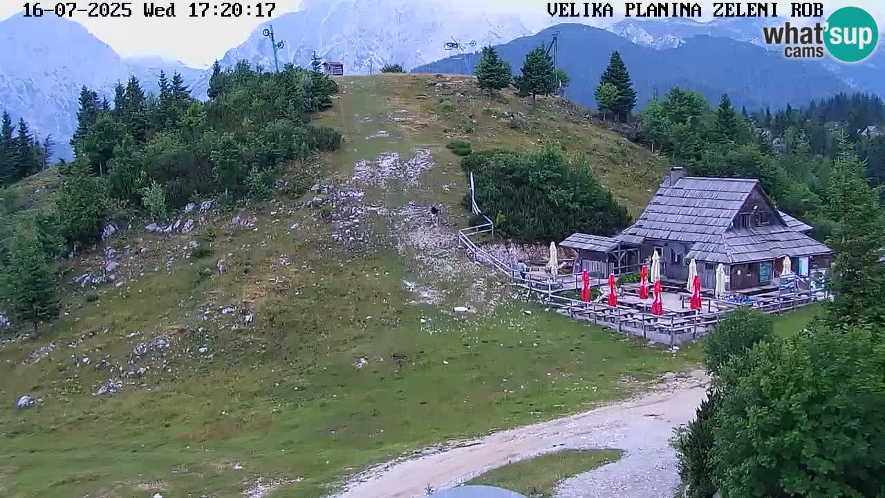 Kamera v živo Velika Planina