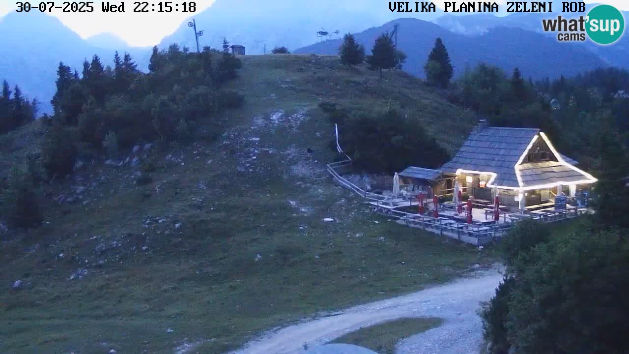 Kamera v živo Velika Planina