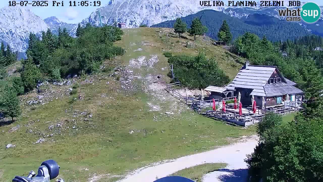 Cámara web en tiempo real Velika Planina