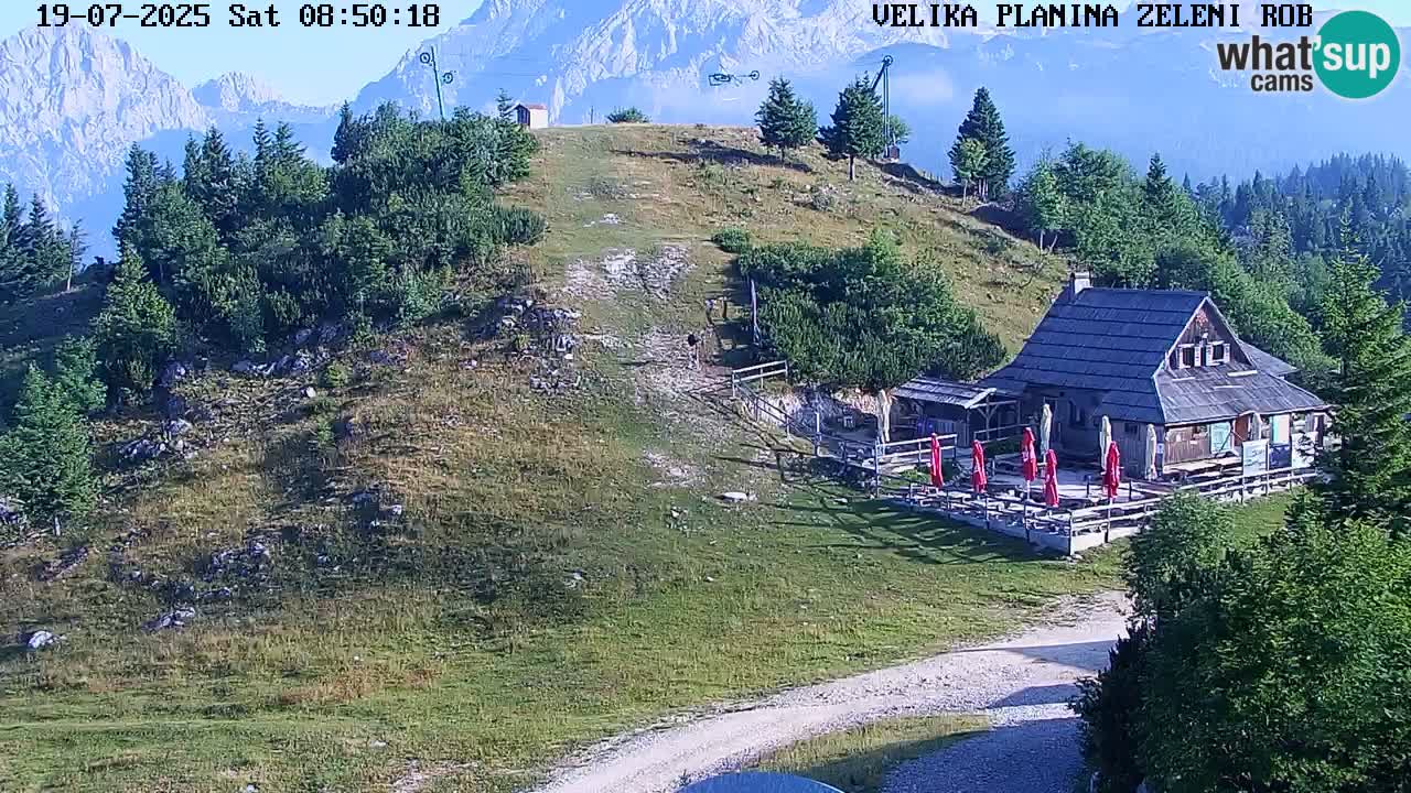 Live Kamera Velika Planina