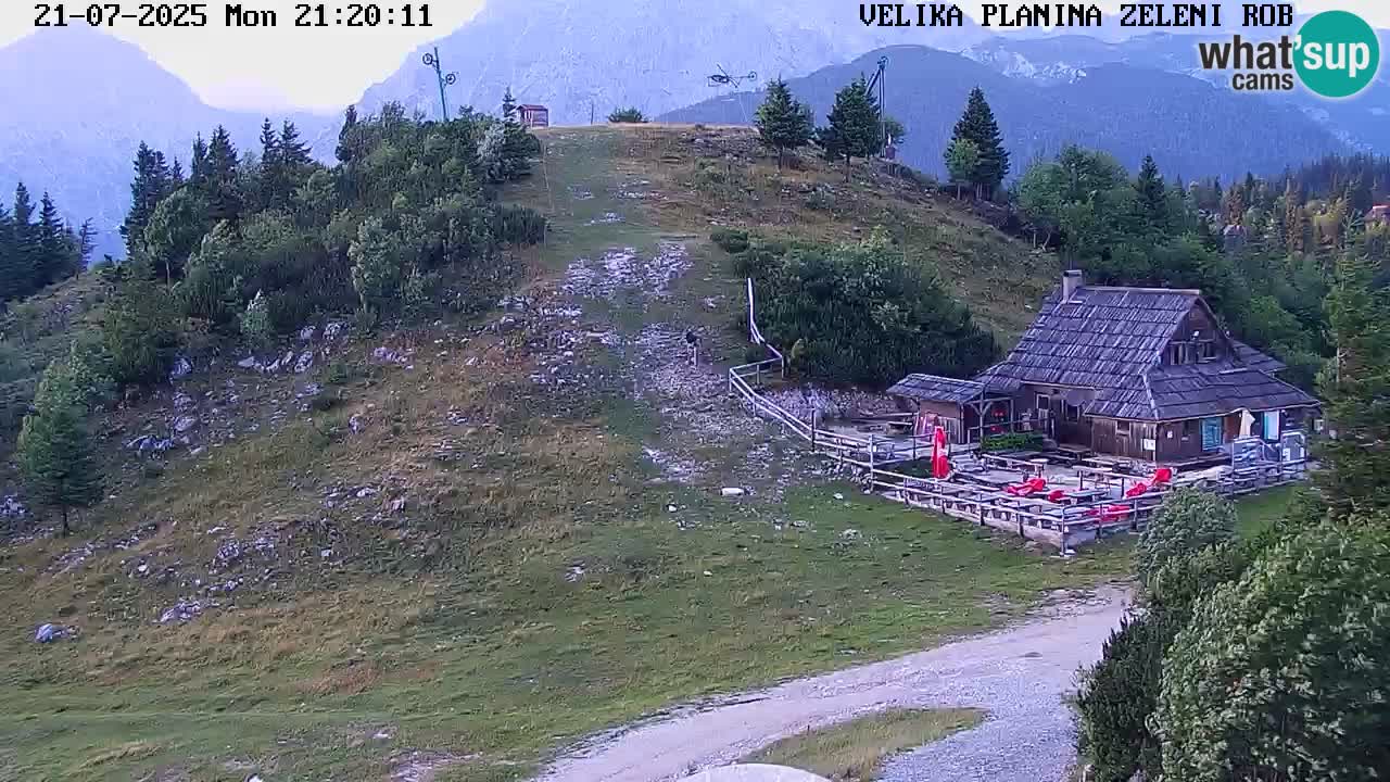 Zeleni Rob – Webcam live | Velika Planina